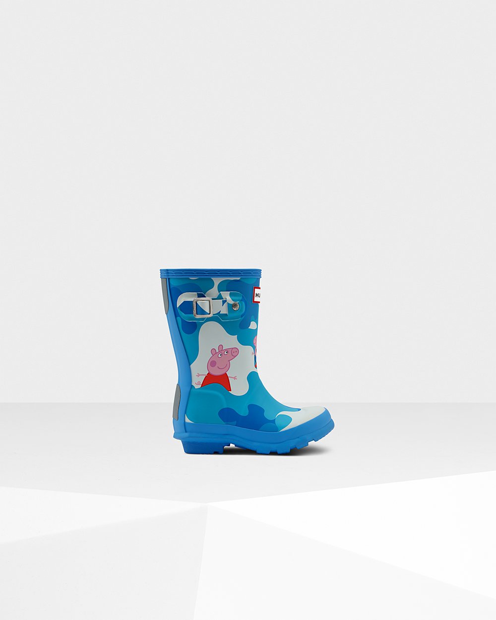 Hunter Niños Original Little Peppa Pig - Botas de Lluvia Azules - 270-VTXORY